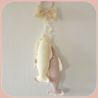 Blog-Inhaltsbild für 'Kostenlose Häkelanleitung - Fisch als Deko'